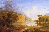 Thomas Cole Famous Paintings - The Pilgrim of the World on His Journey